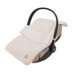 Jollein Voetenzak Groep 0+ 3/5punts - Cloudy Rib - Oatmeal