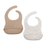 Jollein Slab Siliconen - Elephant Tales - 2 Stuks