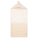 Koeka Voetenzak 0+ 3/5 Punts Cotton Fleece Malaga Warm White