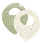 Little Dutch Bandana Slab Set van 2 Blueberry Leaves