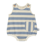 Snug Katoenen Shortie - Indigo