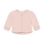 Minymo Fleece Jas Lange Mouw Peach Whip