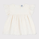 Petit Bateau | Katoenen kinderbloesje met korte mouwen en hartjesmotief