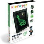 Kidywolf Kidyneon Knutselpakket Wanddecoratie - Dino's
