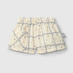 Snug short met bloemen