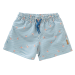 Fresk | UV zwemshort met strepen en krabben