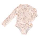 Fresk UV Suit Longsleeve Girls - Butterflies
