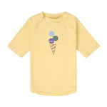 Lässig UV-shirt met Korte Mouwen voor Kinderen - Geel