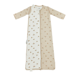 Meyco Studio slaapzak 4-seizoenen Deluxe Interlock Jersey 6-36m - Ginkgo Soft Sand