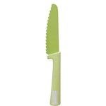 SKÅGFÄ Klyv - Montessori Kindermes - Blue Cornflower - blauw - kinderbestek Lime