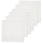 Meyco Monddoekjes 30X30cm 6-Pack Badstof - Wit