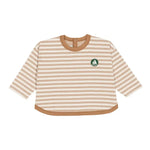 Petit Bateau T-Shirt mit langen Ärmeln - Beige
