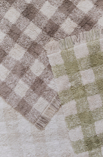 Lorena Canals Washable Rug Vichy Marron