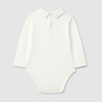Laranjinha Romper Met Kraag - Gebroken Wit