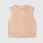 Laranjinha Gebreid Vest - Zalm