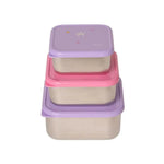 Citron Stackable Stainless Steel Lunchbox - Mermaid