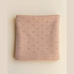 Hvid Blanket Bibi Apricot