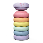 Stapelstein Winter Special Mini Rainbow Pastel