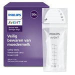 Philips Avent Moedermelk Bewaarzakjes 50x180 ml