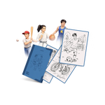 Kidywolf Refill KidydrawPad 30 Overtrektekeningen - Sports