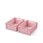 Liewood Weston Kleine Plooiboxen 2 Stuks - Roze