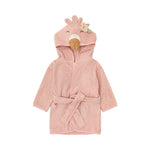 Little Dutch Badjas Flamingo Safari Friends - Roze