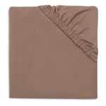 Jollein Hoeslaken Jersey 75x95Cm - Milky Coffee