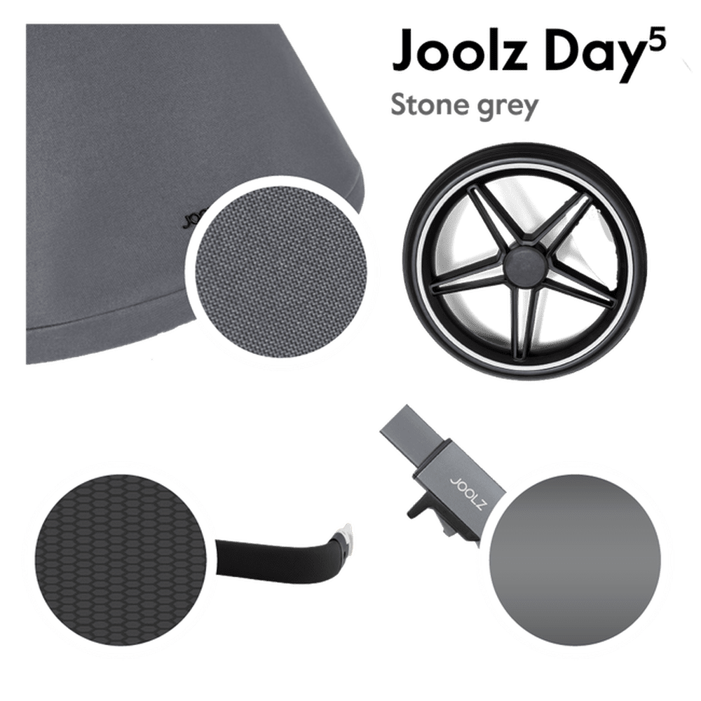 Joolz | Kinderwagen Joolz Day5 - Complete Set - Stone Grey