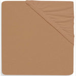Jollein Hoeslaken Jersey 75x95cm - Biscuit