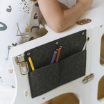 Ette Tete Pennenzakje voor Step N' SIT Montessori Leertoren / Verhoogje - Black