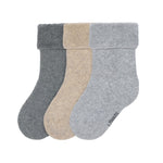 Lässig 3-pack Terry Sokken GOTS - Grey