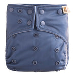Happy Bear Wasbare Pocketluier - Denim