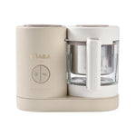 Béaba Babycook Neo Keukenrobot – Babyvoedingmaker Beige | Glazen Kom & RVS Mandje – Stoomkoker & Blender