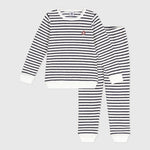 Petit Bateau Pyjama Van Katoenen Badstof Met Strepen