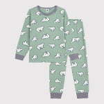 Petit Bateau Kinderpyjama - Ijsberen