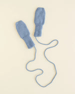 Hvid Wantjes Light Blue (6m - 2j)