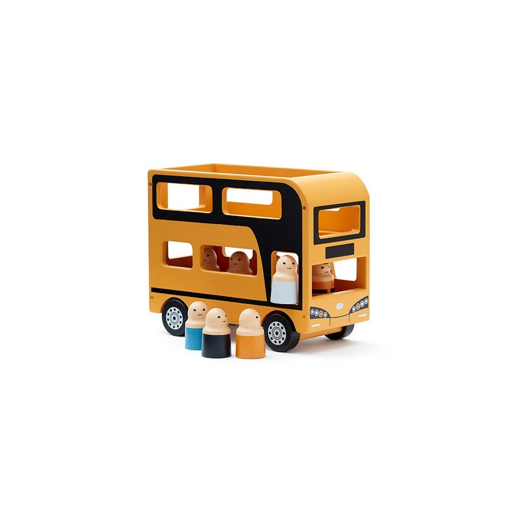 Kid's Concept Houten Bus Dubbeldekker