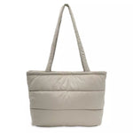 Luiertas puffed bag - olive green -