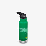Klean Kanteen Thermofles Met Lekvrije Sportdop - Dinosaurus