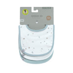 Lässig Set Van 3 GOTS Newborn Slabbetjes - Floral