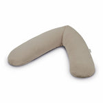 Theraline Voedingskussen/Zwangerschapskussen - Original Musselin Taupe