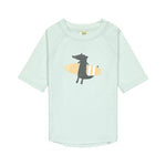 Lässig UV Zwemshirt Korte Mouwen - Crocodile