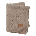 Elodie Details Dekentje Pointelle - Tender Taupe