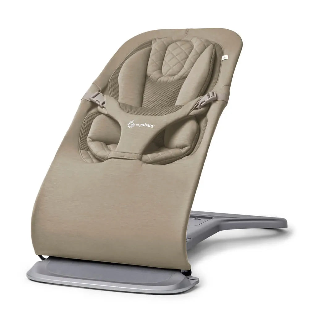 Ergobaby 3-in-1 Evolve Bouncer Soft Olive Baby Bouncer โ Milk Bar
