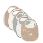 Jollein slabbetjes Waterproof - 5 pack - On The Go