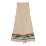 Little Dutch Gebreide Sjaal Met Gekleurde Strepen - Taupe