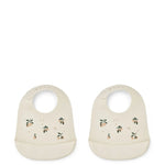 Liewood Siliconen Slabbetje 2pcs - Peach/Sea Shell