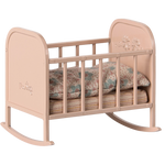 Maileg Miniatuur Wieg Muis - Lichtroze