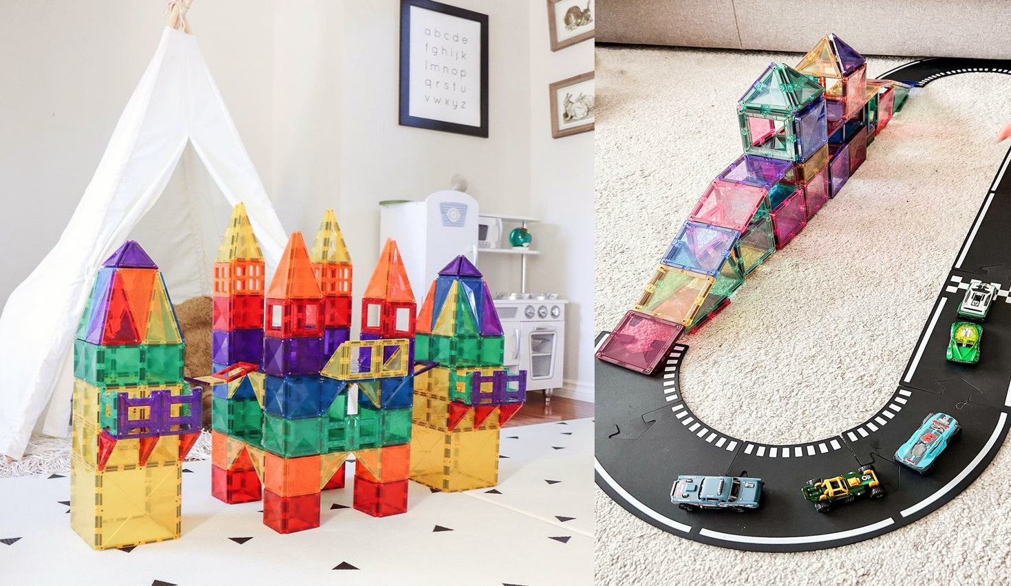 Magna Tiles VS Connetix - de beste magnetische tegels