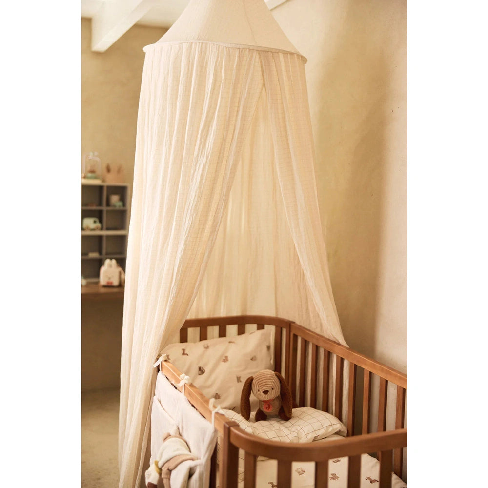 Jollein - Klamboe Cosy Check 245cm - Sand